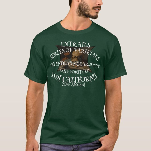 Camiseta Chardonna das Entranhas de Cabra da Califórnia (Frente)