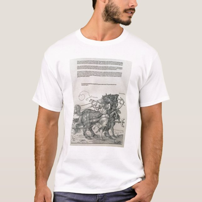 Camiseta Chariot triunfal do imperador Maximilian mim (Frente)