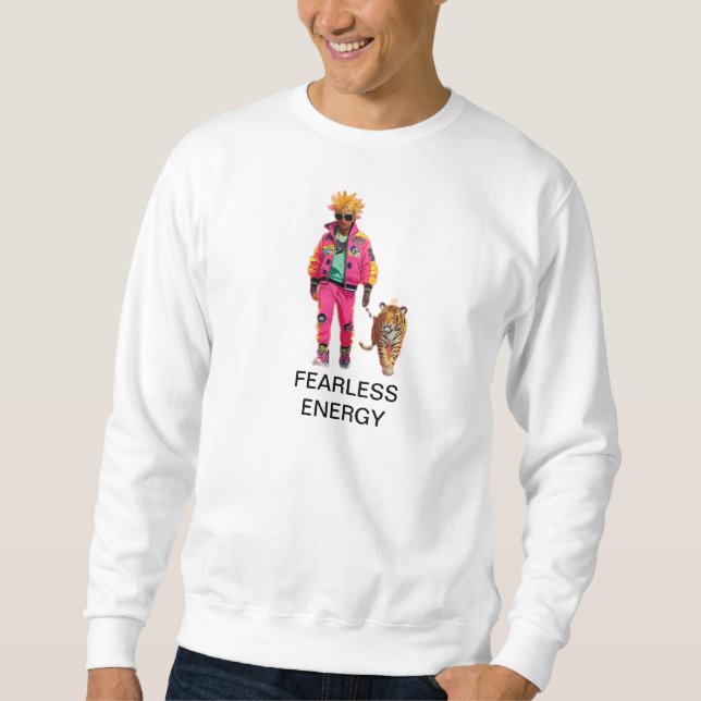 Camiseta Charisma Tiger – Estética Ousada de Dopam (Frente)