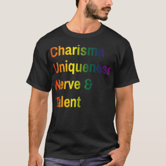 Camiseta Charisma Uniquity Nerve e Talent