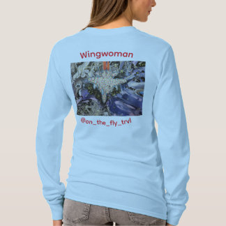 Camiseta Charitable Wingwoman Long Sleeve- Woman's