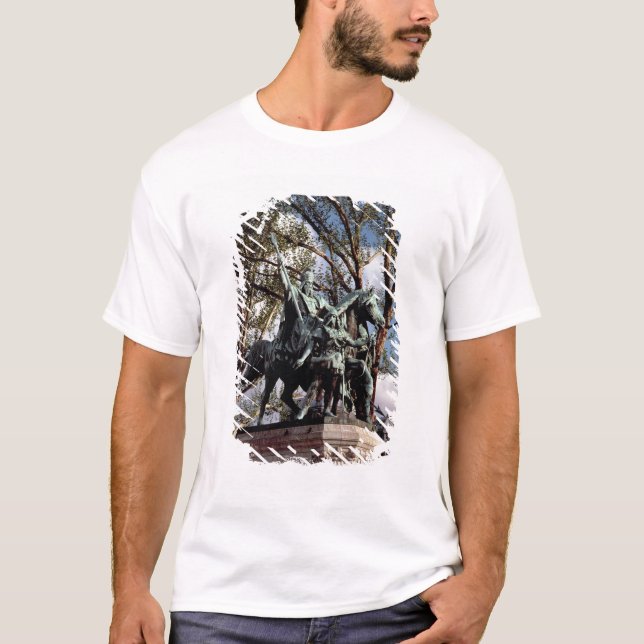 Camiseta Charlemagne (Carolus Magnus, Charles o excelente) (Frente)
