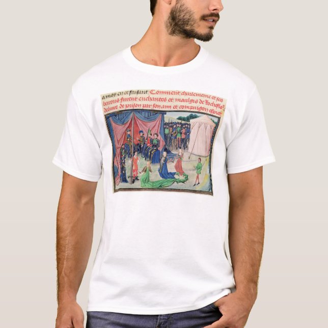 Camiseta Charlemagne e seus barons que enchanted (Frente)