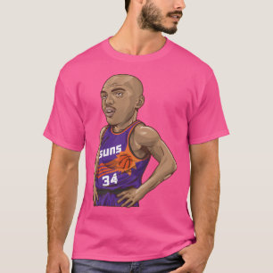 Camiseta Charles Barkley 34 Art Chibi