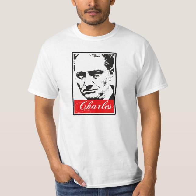 Camiseta Charles (Baudelaire) (Frente)