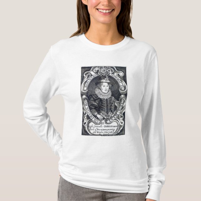 Camiseta Charles Blount, 8o Baron Mountjoy (Frente)