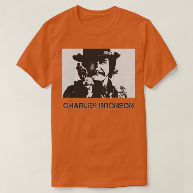 Camiseta Charles Bronson (Frente do Design)