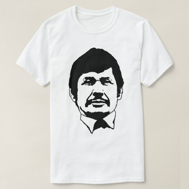 Camiseta Charles Bronson stencil (Frente do Design)