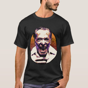 Camiseta Charles Bukowski Halftone Pontos
