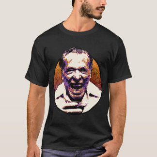 Camiseta Charles Bukowski Halftone Pontos