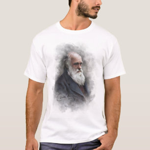Camiseta Charles Darwin 1878 Colorizado