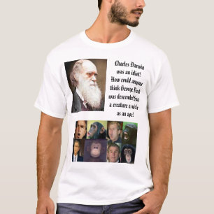 Camiseta Charles Darwin, bush_ape, Charles Darwinwas…
