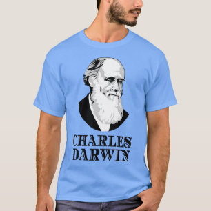 Camiseta Charles Darwin Evolution Zoologista Botânico