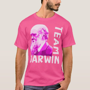 Camiseta Charles Darwin Portrait
