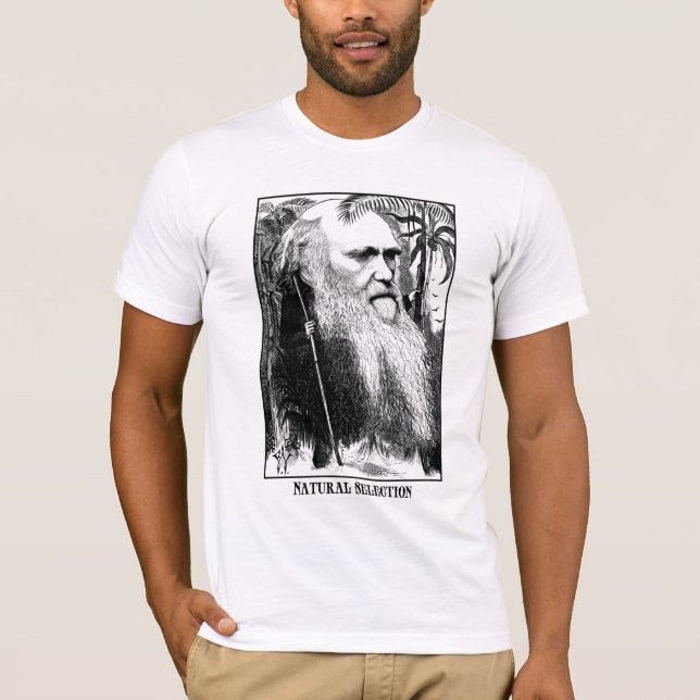 Camiseta Charles Darwin - Seleção Natural (Frente)