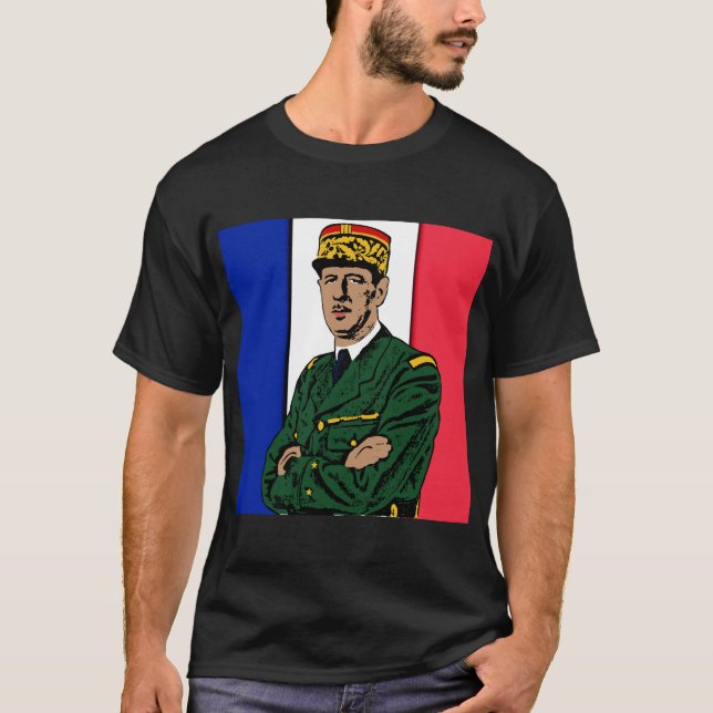Camiseta Charles de Gaulle (Frente)