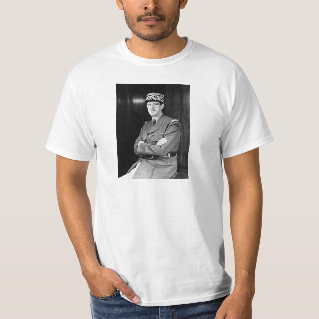 Camiseta Charles De Gaulle (Frente)