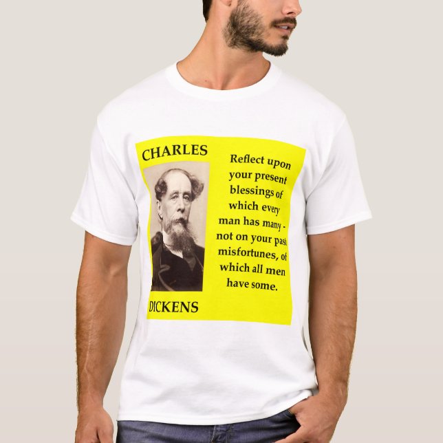Camiseta Charles Dickens (Frente)