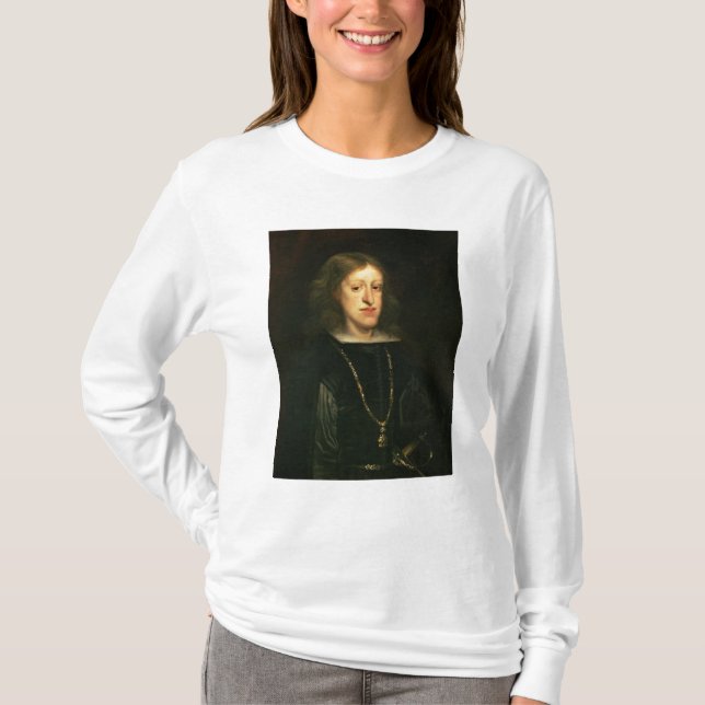 Camiseta Charles II da espanha (Frente)