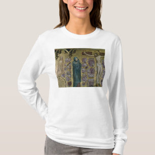Camiseta Charles IV na oração, no Virgin e no cristo de