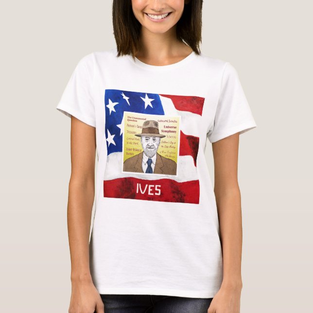 Camiseta Charles Ives (Frente)