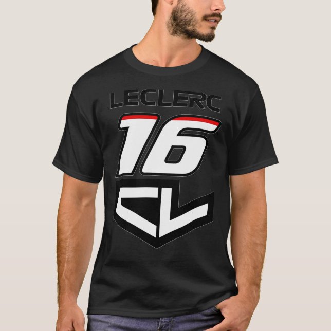 Camiseta charles leclerc grand prix logo Essential T-Shirt (Frente)