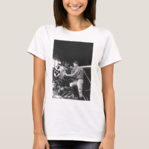 Camiseta Charles Lindbergh cerca de 1927