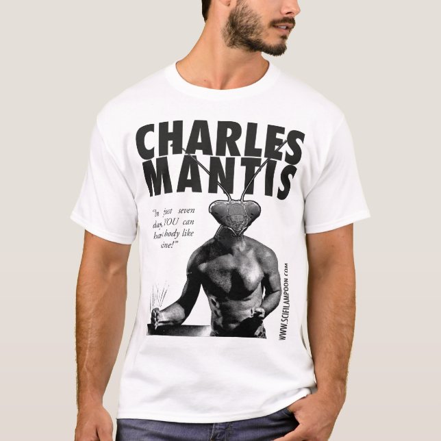 Camiseta Charles Mantis T-Shirt (Frente)