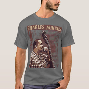 Camiseta Charles Mingus Jazz vintage