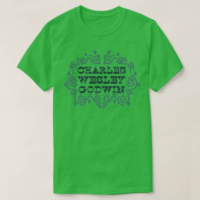 Camiseta Charles wesley Godwin Grafiti (Frente do Design)