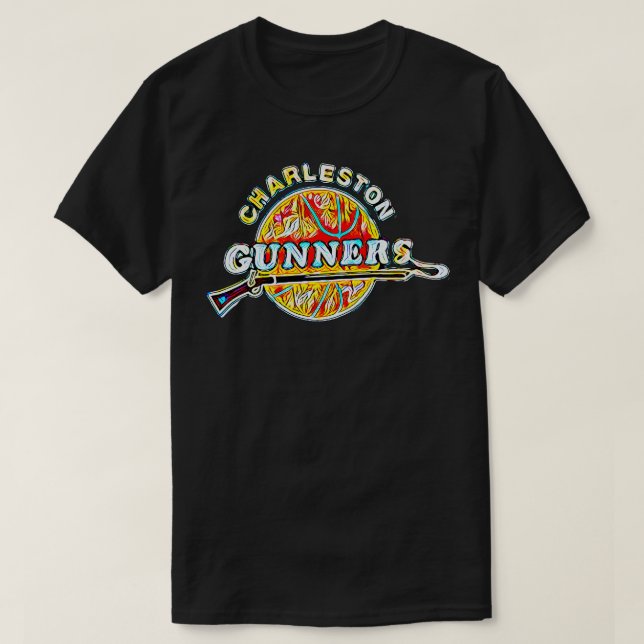 Camiseta Charleston Gunners Basbol (Frente do Design)