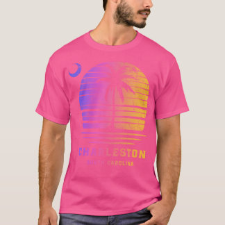 Camiseta Charleston Palmetto Tree South Carolina Vacinações