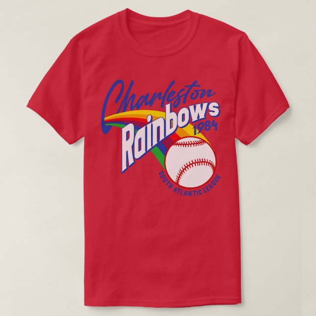 Camiseta Charleston Rainbows (Frente do Design)