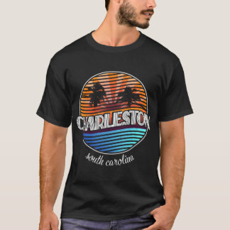 Camiseta Charleston South Carolina Palm Tree