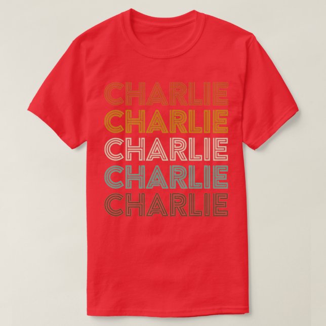 Camiseta Charlie (Frente do Design)