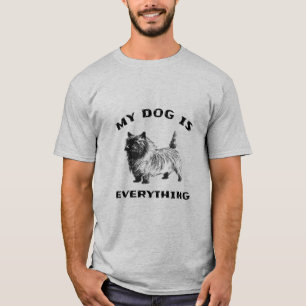 Camiseta Charlie Brown E Snoopy Meu Cachorro É Tudo T-