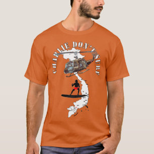 Camiseta Charlie Dont Surf w Conselho w Big Helo White