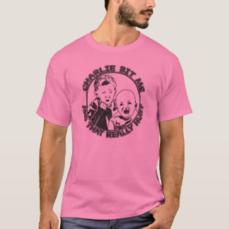 Camiseta Charlie mordeu-me (o t-shirt leve)