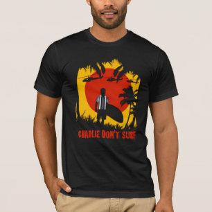CAMISETA CHARLIE NÃO SURF SPOOF TEE