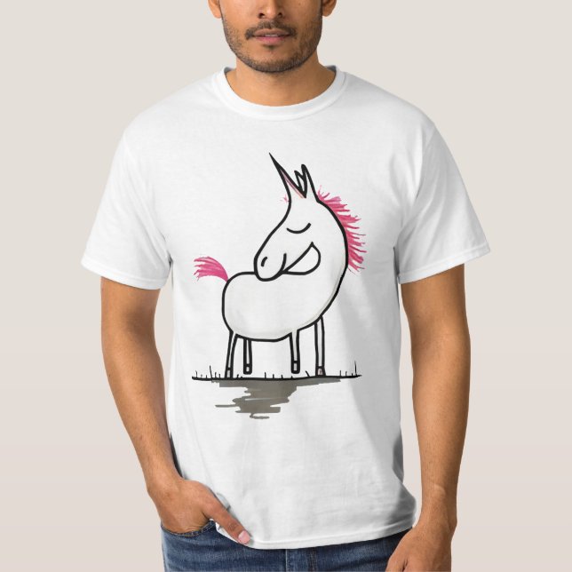 Camiseta charlie, o unicórnio será louco, seja você (Frente)