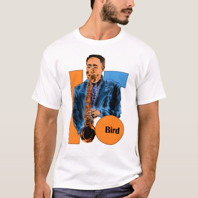Camiseta Charlie Parker (Frente)