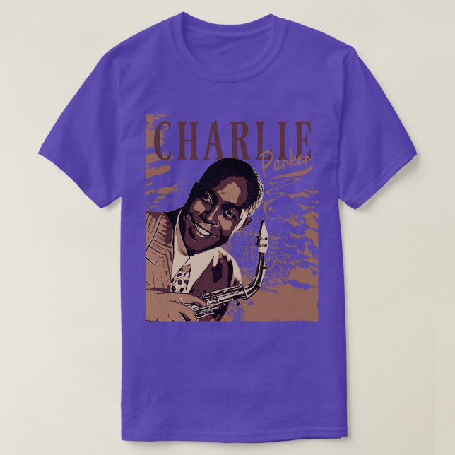 Camiseta Charlie Parker (Frente do Design)