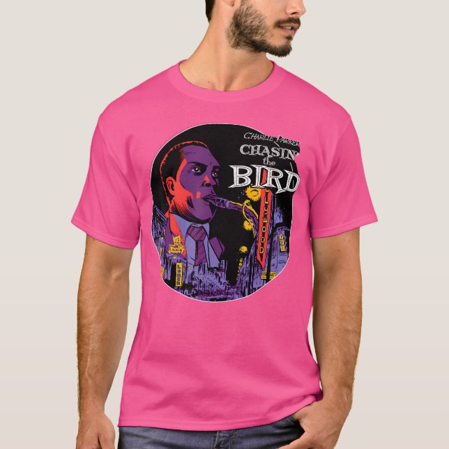 Camiseta Charlie Parker Chasin Música Bird Jazz (Frente)