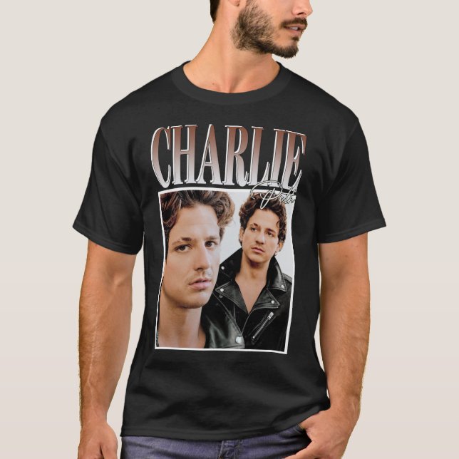 Camiseta Charlie Puth Classic T-Shirt (Frente)