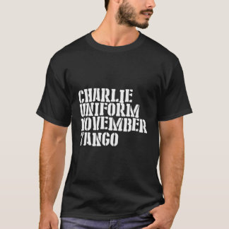 Camiseta Charlie Uniform Novano Tango