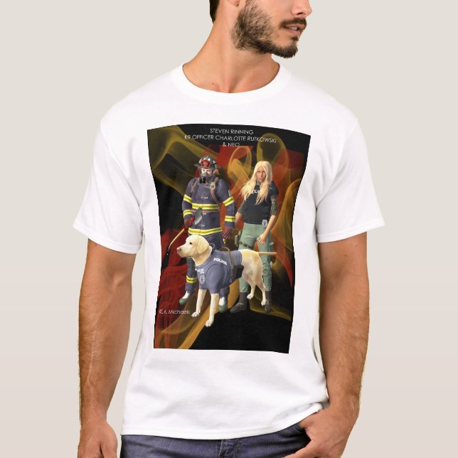 Camiseta Charlotte and Steven with Neo (Frente)