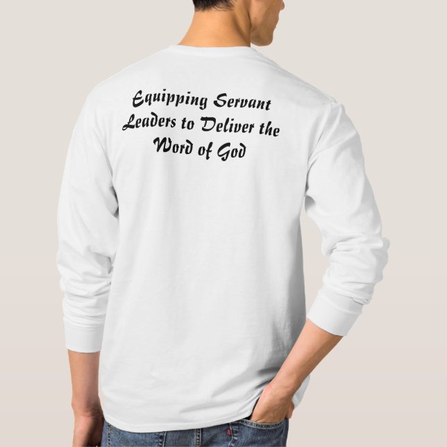 Camiseta Charlotte Christian Servant Leader Long Slee (Verso)