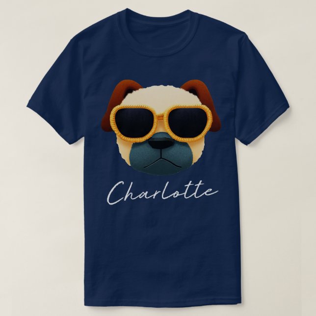 Camiseta Charlotte Dog (Frente do Design)