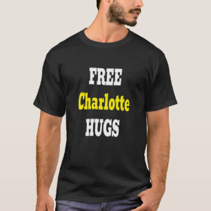 Camiseta Charlotte Hugs Tia Pela Irmã Melhor Charlotte Nunc