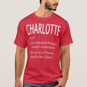 Camiseta Charlotte Name Gift 111